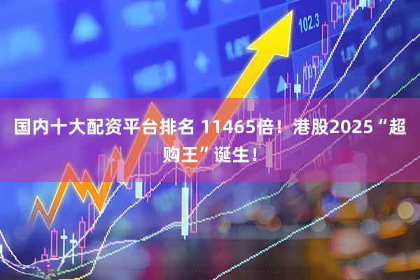 国内十大配资平台排名 11465倍！港股2025“超购王”诞生！